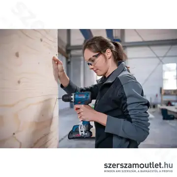 BOSCH GSR 18V-90 C Akkus fúró-csavarozó L-BOXX (2x4,0Ah/18V) (06019K6005)