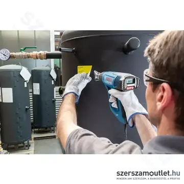 BOSCH GHG 23-66 Hőlégfúvó készlet 50-650°C, 2300W + L-Boxx (06012A6303)