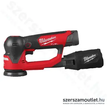 MILWAUKEE M12 FSDR75-202B Akkus excentercsiszoló táskában (2x2,0Ah/12V)
