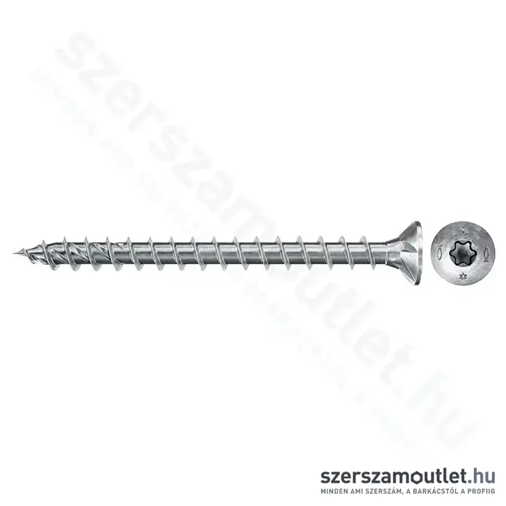 FISCHER PowerFast FPF II CTF BC 200 Süllyesztettfejű csavar, horganyzott, TX, 4,5x20mm (200db/doboz)