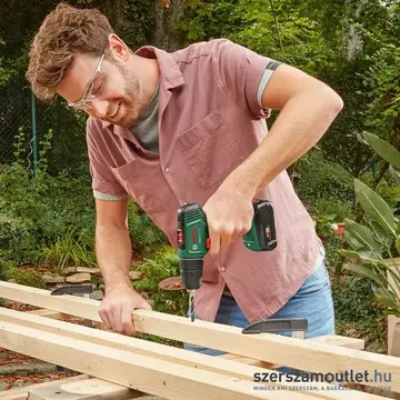 BOSCH Easydrill Akkus fúrócsavarozó tokmányos, 40Nm, 18V (2x2Ah akku és töltő) (06039D8005)