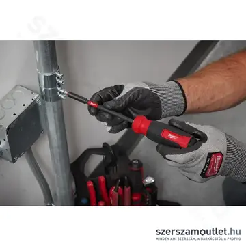 MILWAUKEE 14in1 Shockwave Multi-Bit Csavarhúzó készlet 14 részes (H/PH/PZ/T/SL)