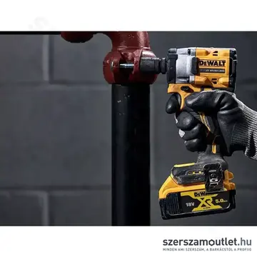 DEWALT DCF921P2LRT-XJ Akkus szénkefementes ütvecsavarozó 1/2”, 406Nm (2x5,0Ah/18V)