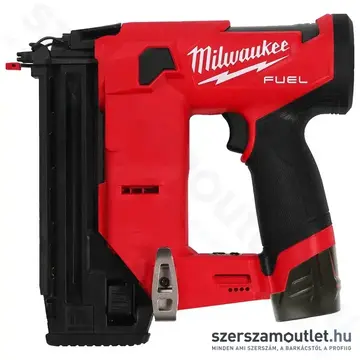 MILWAUKEE M12 FCN18GS-202X Akkus egyenes szegbelövő HD kofferben (2x2,0Ah/12V)