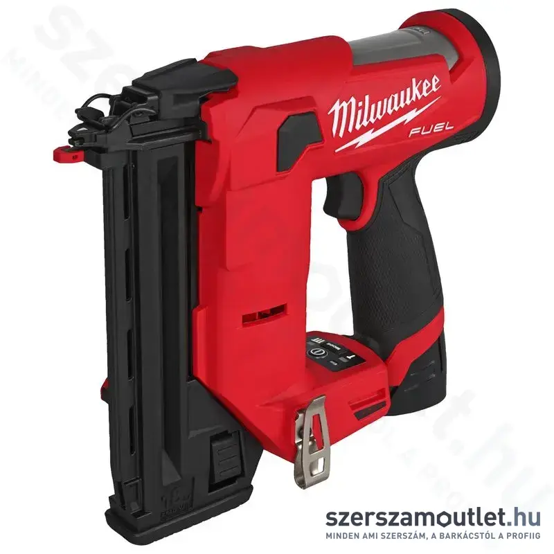 MILWAUKEE M12 FCN18GS-202X Akkus egyenes szegbelövő HD kofferben (2x2,0Ah/12V)