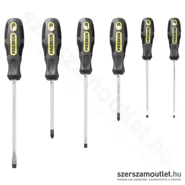 PROXXON FLEX-DOT Csavarhúzó készlet SL3-4-5,5-6,5/PZ1-2, 6db-os