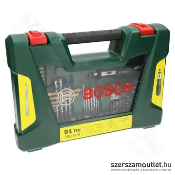 BOSCH 91 részes V-Line TiN fúró- és bitkészlet (2607017195)