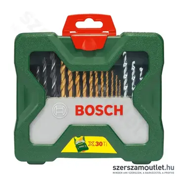 BOSCH 30 részes X-Line TIN fúró- és bitkészlet (2607019324)