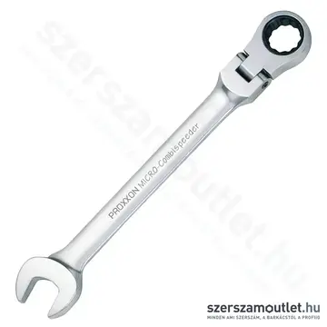 PROXXON Micro-Combispeeder Racsnis csillag-villáskulcs készlet hajlítható fejjel, 8-19mm, 7db-os