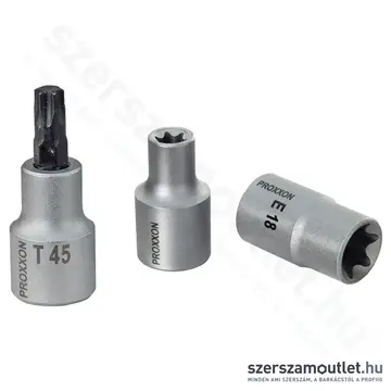 PROXXON Torx dugókulcs készlet 1/4