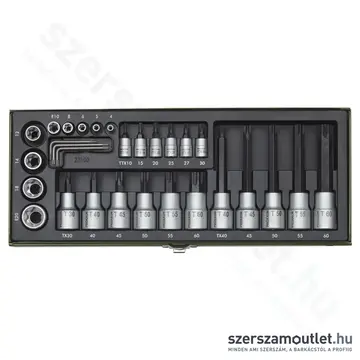 PROXXON Torx dugókulcs készlet 1/4