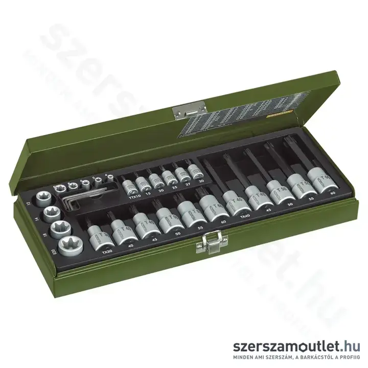 PROXXON Torx dugókulcs készlet 1/4