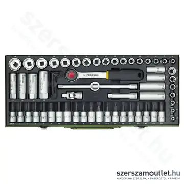 PROXXON Dugókulcs készlet 3/8