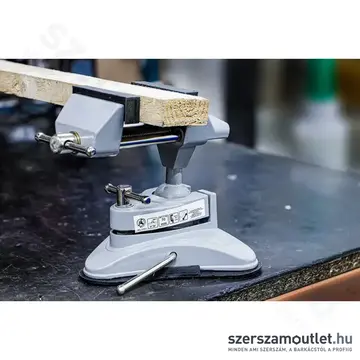 BGS Technic Asztali satu elforgatható pofákkal és vákuumos szívótalppal 70mm (BGS-71017)
