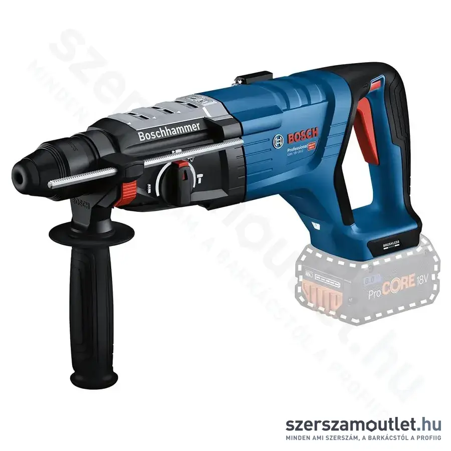 BOSCH GBH 18V-28 D Prof. SDS-Plus Akkus szénkefementes fúrókalapács 18V (Akku és töltő nélkül)