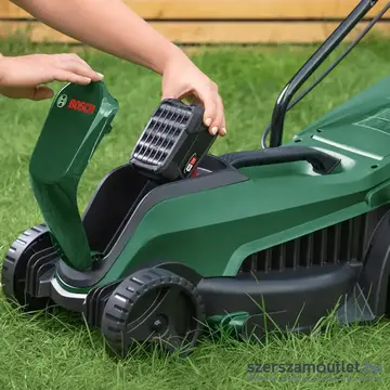 BOSCH EasyMower 18V-32-200 Akkus fűnyíró 31l, 20-60mm, 32cm, 18V (4,0Ah akku és töltő) (06008B9D00)