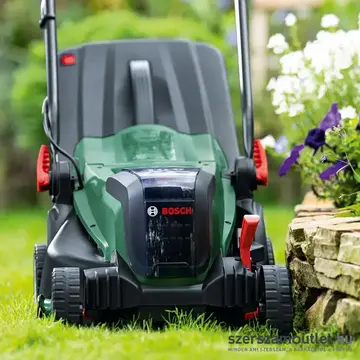 BOSCH UniversalRotak 2x18V-37-550 Akkus szénkefementes fűnyíró 40l, 37cm, 18V(2x4,0Ah akku és töltő)