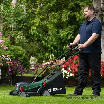 BOSCH UniversalRotak 2x18V-37-550 Akkus szénkefementes fűnyíró 40l, 37cm, 18V(2x4,0Ah akku és töltő)