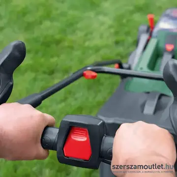 BOSCH UniversalRotak 2x18V-37-550 Akkus szénkefementes fűnyíró 40l, 37cm, 18V(2x4,0Ah akku és töltő)