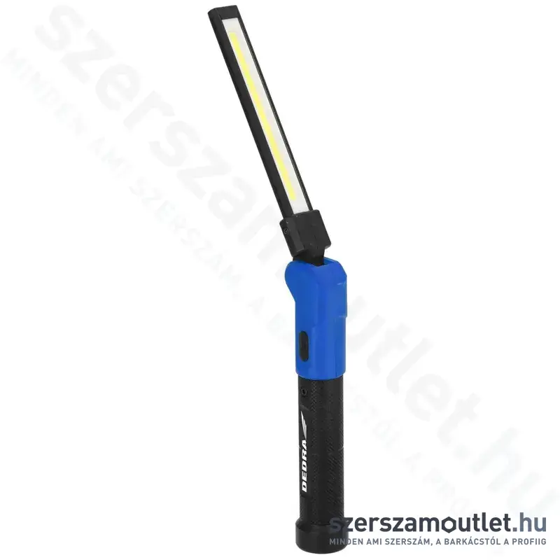 DEDRA SMD+COB LED Zseblámpa - Összecsukható 1000lm