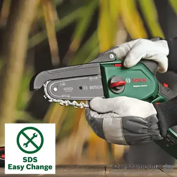 BOSCH EasyChain 18V-15-7 Akkus láncfűrész 15cm, 18V (2,5Ah akku és töltő) (06008B8900)