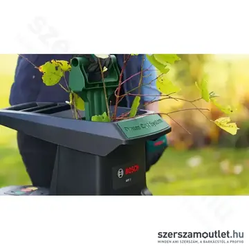 BOSCH AXT 22 D Szénkefementes szecskázó/ágaprító 53l, 38mm, 2200W/230V (0600803003)