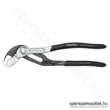 KNIPEX Cobra Vízpumpafogó önzáró, 61HRC, 180mm (Limitált ünnepi kiadás) (87 99 180 S02)