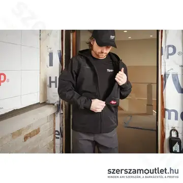 MILWAUKEE SJ BL XXL FREEFLEX™ Softshell kapucnis kabát XXL (4932498275)