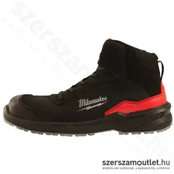 MILWAUKEE FLEXTRED S3S Munkavédelmi bőr magasszárú cipő 43-as (1M110133) (4932493734)