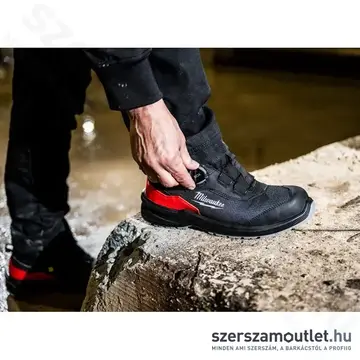 MILWAUKEE FLEXTRED S1PS Munkavédelmi magasszárú cipő BOA fűzővel 44-es (B1M110133)