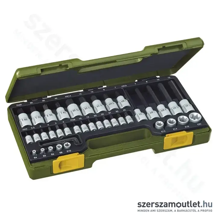 PROXXON Torx/Imbusz dugókulcs készlet 1/4