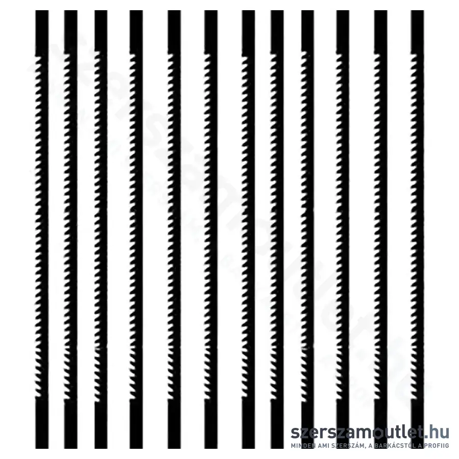 PROXXON Fűrészlap lágyacélhoz, extrán finom fogazat, T50, 130x0,6x0,3mm (12db/csomag)