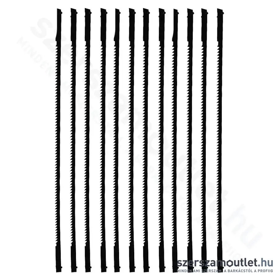 PROXXON Fűrészlap fához, finom fogazat, T20, 130x0,8x0,34mm (12db/csomag)