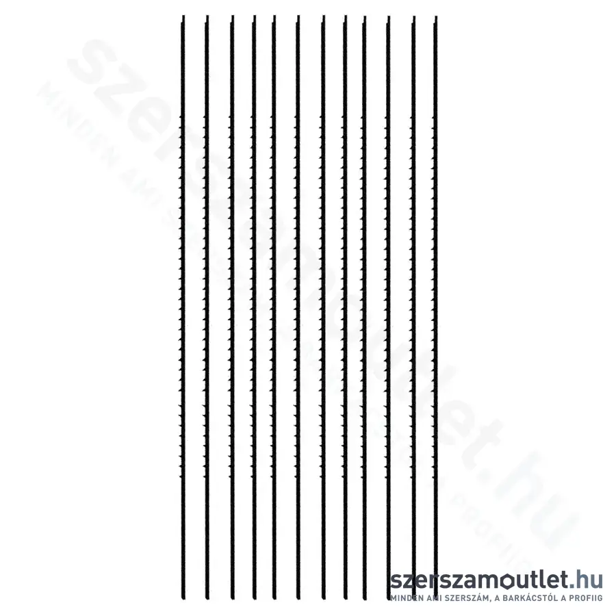 PROXXON Fűrészlap, fordított/durva fogazat, T11, 130x1,5x0,48mm (12db/csomag)