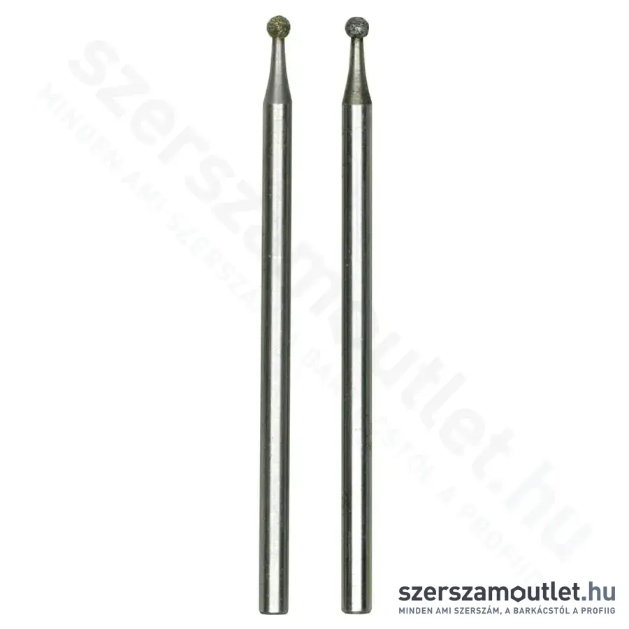 PROXXON Gyémánt csiszolótüske, gömb alakú, 1,8x2,35mm (2db/csomag)
