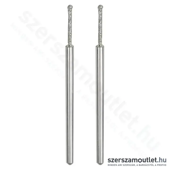 PROXXON Gyémánt csiszolótüske, gömb alakú, 1,2x2,35mm (2db/csomag)