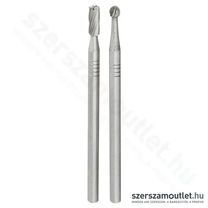 PROXXON Marófej készlet volfrám-karbidból, hengeres/gömb alakú, 2,3mm, 2,35mm, 2db-os