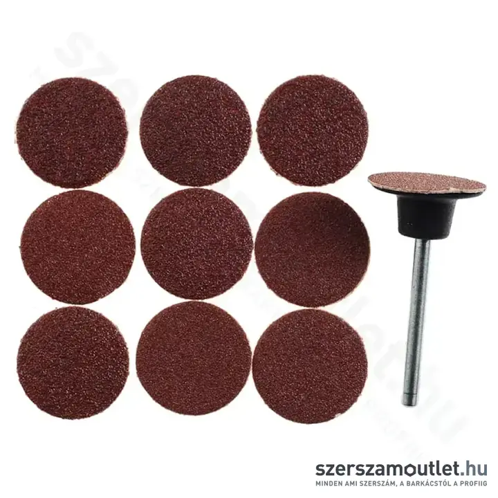 PROXXON Csiszolókorong csiszolótüskével, P120-P150, 18mm (10db/csomag)