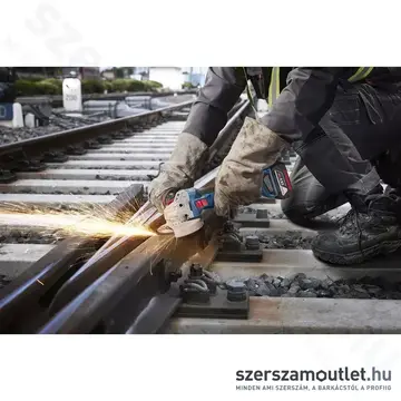 BOSCH GWS 18V-11 Akkus sarokcsiszoló (18V/125mm) (Akku és töltő nélkül!) (06019N4100)