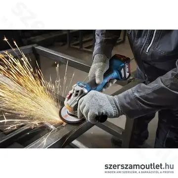 BOSCH GWS 18V-8 Akkus sarokcsiszoló (18V/125mm) (Akku és töltő nélkül!) (06019N9000)