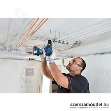 BOSCH GSB 18V-65 Professional Akkus szénkefementes ütvefúró-csavarozó 65/31Nm, 13mm (2x2,0Ah/18V)