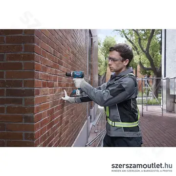 BOSCH GSB 18V-65 Professional Akkus szénkefementes ütvefúró-csavarozó 65/31Nm, 13mm (2x2,0Ah/18V)