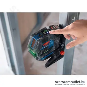 BOSCH GCL 12V-50-22 CG Professional Kombilézer, zöld, 25m, IP65, 12V