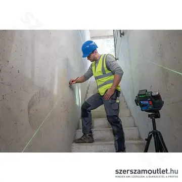 BOSCH GLL 12V-100-33 CG Professional Vonallézer, zöld, 30m, IP65, 12V