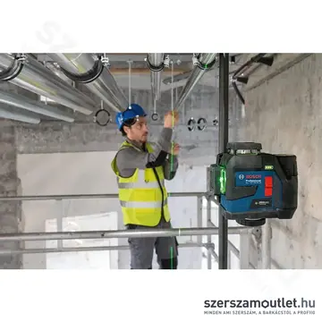 BOSCH GLL 12V-100-33 CG Professional Vonallézer, zöld, 30m, IP65, 12V