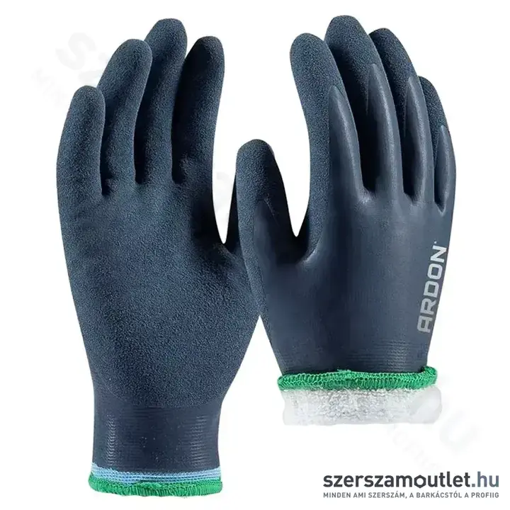 ARDON A9144 WP Winfine Téli kesztyű, bélelt, mártott, 8/M (Kék)