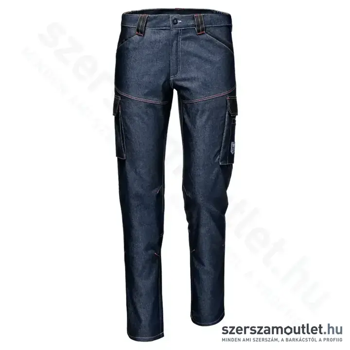 SIR SAFETY SYSTEM Symbol Denim Stretch derekasnadrág 46-os (Kék)