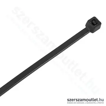 NEO TOOLS EXTREME Kábelkötegelő, gyorskötöző, UV-álló, 7,6x300mm (Fekete) (50db/csomag)