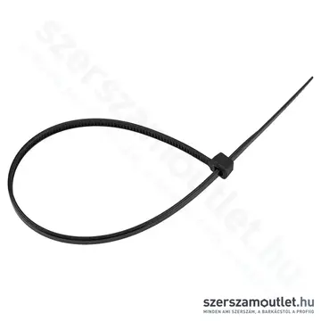 NEO TOOLS EXTREME Kábelkötegelő, gyorskötöző, UV-álló, 7,6x300mm (Fekete) (50db/csomag)