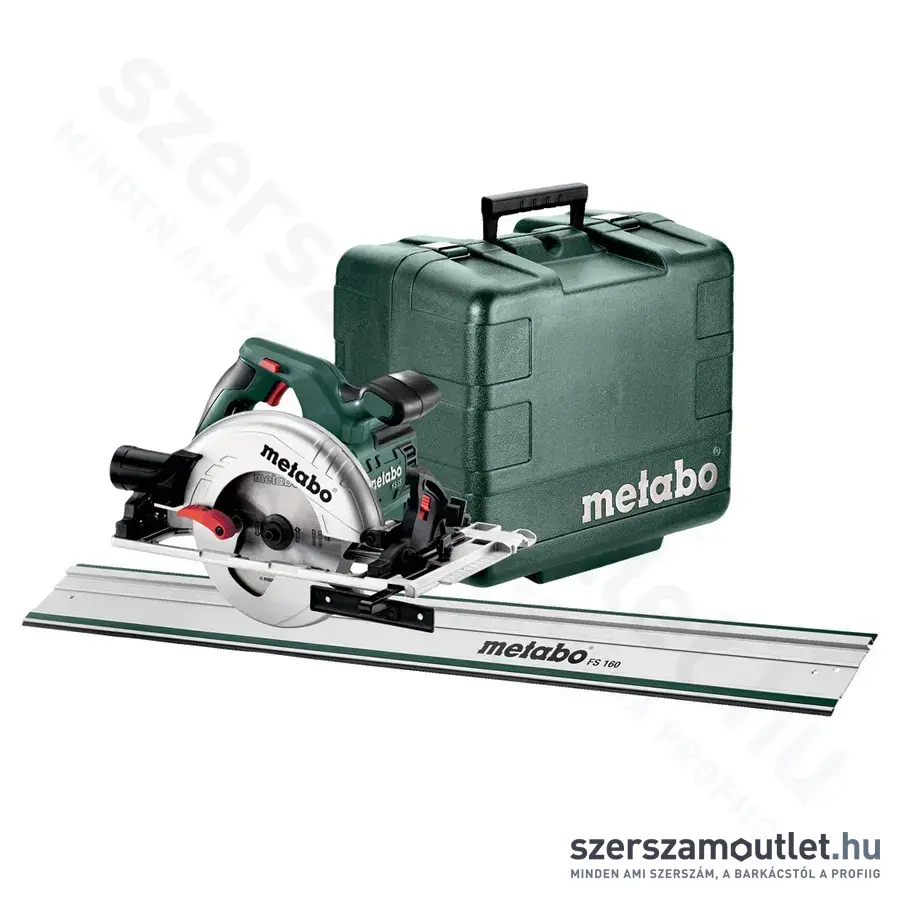 METABO KS 55 FS Set Kézi körfűrész 160mm, 1200W/230V + FS 160 vezetősín 160cm